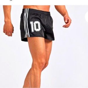 Adidas Originals |  Retro Argentina Football Shorts In Black | Men Large